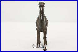 Cast Iron Antique Camel Sculpture Coin Bank #46740