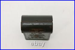 Cast Iron Antique Painted US Mail Mailbox Coin Bank #46742