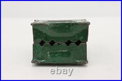 Cast Iron Antique Painted US Mail Mailbox Coin Bank #46742