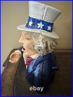 Cast Iron Bank Uncle Sam