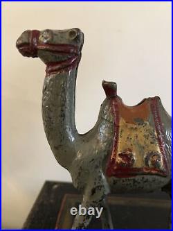 Cast Iron Camel Bank 1920