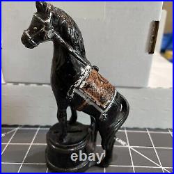 Cast Iron Decorated Horse on Tub Still Bank A. C. Williams 1920's-1934