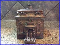 Cast Iron HOME BANK by HL Judd c. 1895