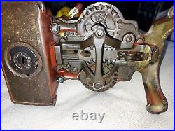 Cast Iron Mechanical Bank J. & E. Stevens Calamity Bank, ca. 1885 extremely RARE