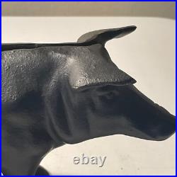 Cast Iron Metal Piggy Bank Boar Bank (heavy)