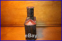 Cast Iron Painted TOWER Combo Safe Still Building Bank Kyser & Rex 1890 Works