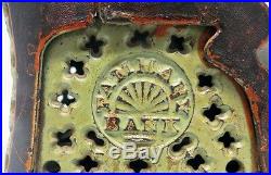 Cast Iron Tammany Mechanical Bank Antique Americana Toy