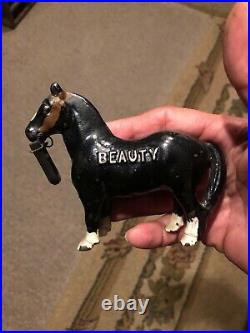 Cast iron arcade beauty Horse bank nice