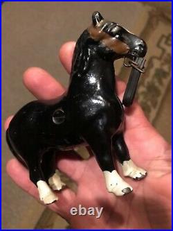 Cast iron arcade beauty Horse bank nice