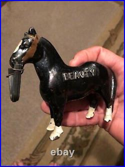 Cast iron arcade beauty Horse bank nice