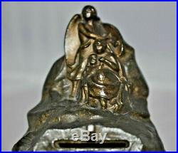 Circa 1800's Dordrecht Cast Iron Still Bank Moore #971 Rated D $800-$1,200