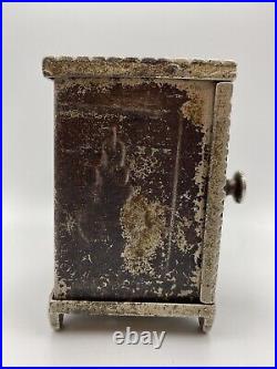 Circa 1900 State Safe Cast Iron Bank Safe with Combination Lock
