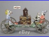 DING DONG BELL CAST IRON TOY MECHANICAL BANK 1880s CHRISTIES 1993 AUCTION
