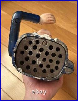 Donald Trump Cast Iron Mechanical Coin Bank MAGA 2024