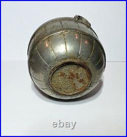 Early 1894 Original Nicol & Co. Cast Iron Rare Fruit Basket Still Bank