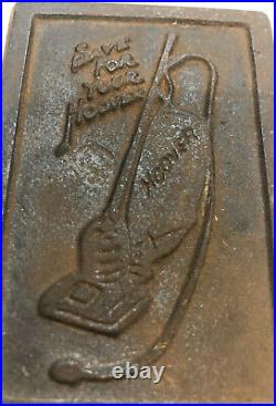 Early 1920s Cast Iron Hoover Vacuum Cast Iron Bank Rare! Only Known Example