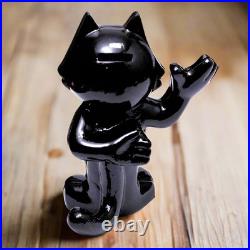 Felix Cast Iron Coin Bank With Painted Finish (8.5 x 7)
