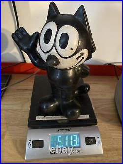 Felix Kitty Cat Piggy Bank HOTROD Ratrod Banking Patina Collector 6+LBS BLEMISH Felix Kitty Cat Piggy Bank HOTROD Ratrod Banking Patina Collector 6+LBS BLEMISH
