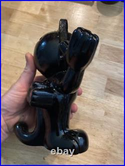 Felix Kitty Cat Piggy Bank HOTROD Ratrod Banking Patina Collector 6+LBS BLEMISH Felix Kitty Cat Piggy Bank HOTROD Ratrod Banking Patina Collector 6+LBS BLEMISH
