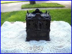 Fidelity Trust Cast Iron Bank J. Barton Smith / c. 1890