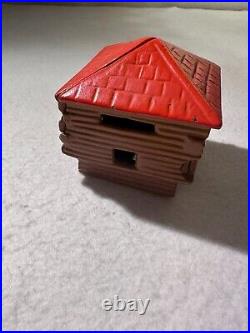 Fort Mount Hope Cast Iron Architectural Still Bank Vintage
