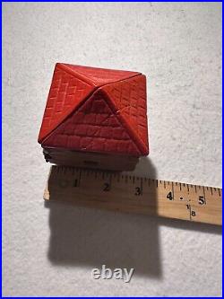 Fort Mount Hope Cast Iron Architectural Still Bank Vintage
