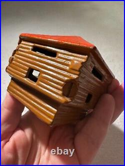 Fort Mount Hope Cast Iron Architectural Still Bank Vintage