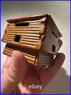 Fort Mount Hope Cast Iron Architectural Still Bank Vintage