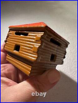 Fort Mount Hope Cast Iron Architectural Still Bank Vintage
