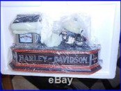 Franklin Mint Harley Davidson Softail Motorcycle Cast Iron Mechanical Bank