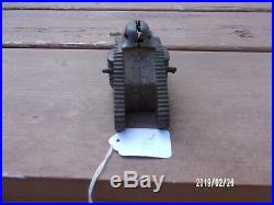 Great Old Vtg USA Tank Still Bank 1918 Ww1 Era Cast Iron Rare Mini Size Nice