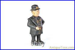 Grey Iron/A. C. Williams Cast Iron Mulligan the Cop Penny Coin Still Bank