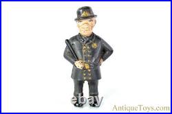 Grey Iron/A. C. Williams Cast Iron Mulligan the Cop Penny Coin Still Bank