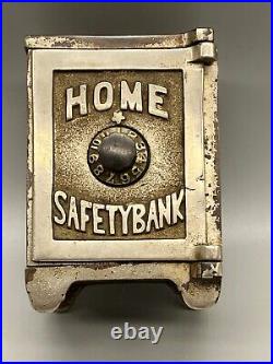 Home Safety Bank By Union Manufacturing & Plating And Arcade c. 1895