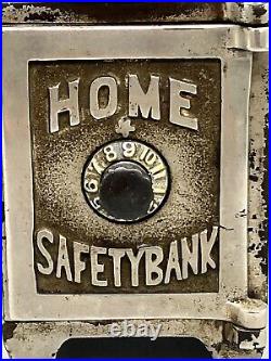 Home Safety Bank By Union Manufacturing & Plating And Arcade c. 1895