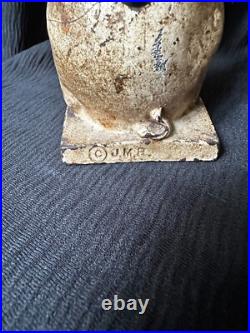 Hubley JMR Thrifty Wise Pig Cast Iron Bank Hubley JMR Thrifty Wise Pig Cast Iron Bank