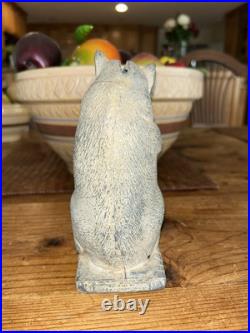 Hubley JMR Thrifty Wise Pig Cast Iron Bank 1930-1936 with Inscription Hubley JMR Thrifty Wise Pig Cast Iron Bank 1930-1936 with Inscription