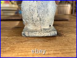 Hubley JMR Thrifty Wise Pig Cast Iron Bank 1930-1936 with Inscription Hubley JMR Thrifty Wise Pig Cast Iron Bank 1930-1936 with Inscription
