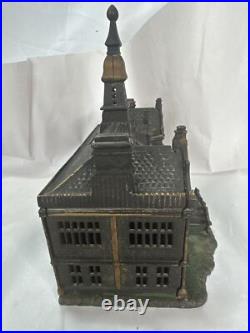 Ives Blakeslee Palace Cast Iron 1890s Coin Machine Bank Very Rare -Must Read