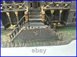 Ives Blakeslee Palace Cast Iron 1890s Coin Machine Bank Very Rare -Must Read