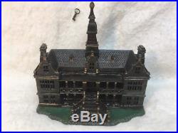 Ives Cast Iron Palace Bank 1885 With Key