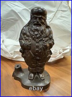 Ives Manufacturing Company Santa Bank Late 19th c. Cast Iron