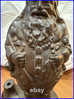 Ives Manufacturing Company Santa Bank Late 19th c. Cast Iron