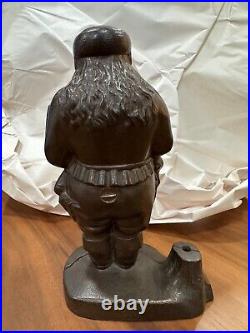 Ives Manufacturing Company Santa Bank Late 19th c. Cast Iron