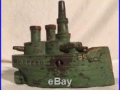 J&E Stevens Battleship Oregon Cast Iron Bank 1800s