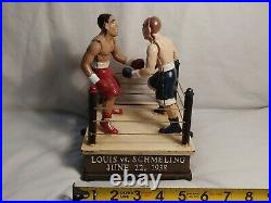 Joe Louis vs Max Schmeling Cast Iron Mechanical Boxing Bank