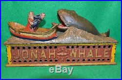 Jonah and the Whale, cast iron bank