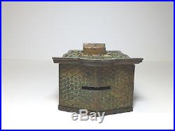 Judd City Bank withPaying Teller Cast Iron Still Bank