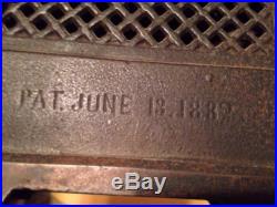 Kyser & Rex Cast Iron Organ bank MONKEY Cat & Dog Mechanical PAT. JUNE 13 1882