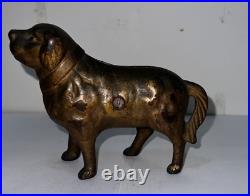 Labrador Retreiver Antique Cast Iron Still Bank